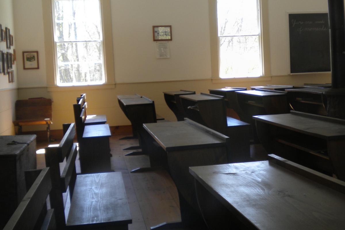 Photo of Schoolhouse Interior