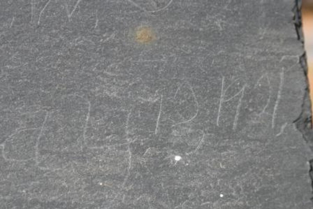 Pennell Stone Writing photo