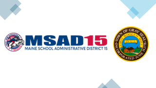 MSAD 15 and Town seal