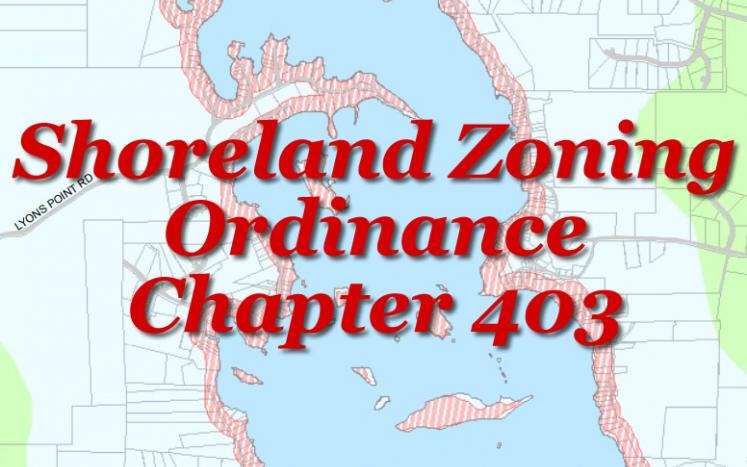 Shoreland Zoning Ordinance graphic