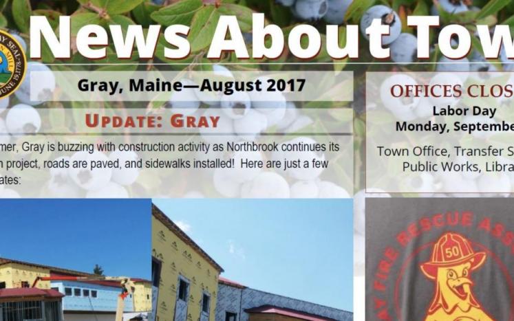image of August 2017 newsletter cover