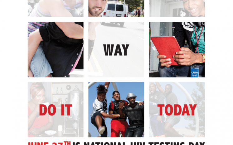 National HIV Testing Day graphic image