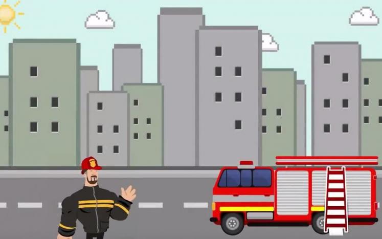 still image from video explaining ladder truck reserve account