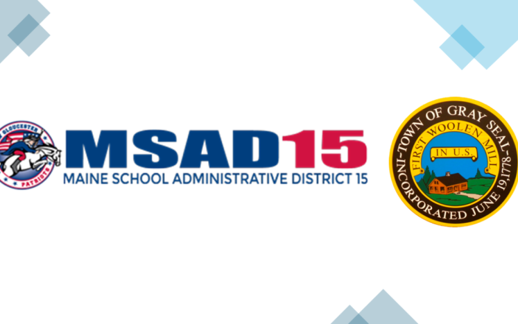 MSAD 15 and Town seal